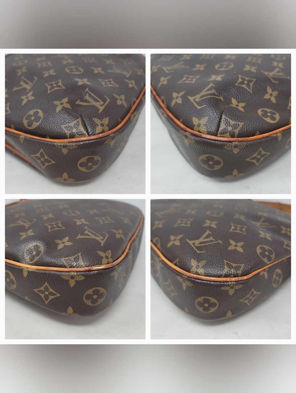 Louis Vuitton Odeon PM Monogram Canvas Shoulder Crossbody Bag Authentic CA4038 - Picture 9 of 13